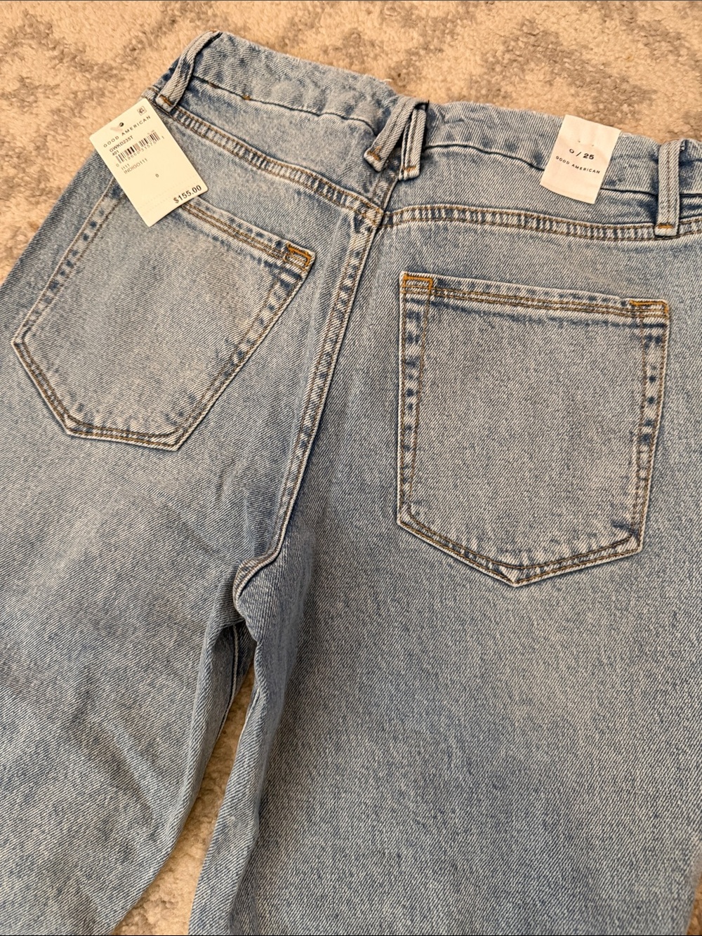 Good American Light Wash High-Rise Women’s Jeans